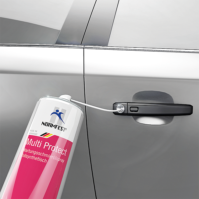 &Uacute;držbov&yacute; mazac&iacute; olej ve&nbsp;spreji 
Plně syntetick&yacute; Multi Protect