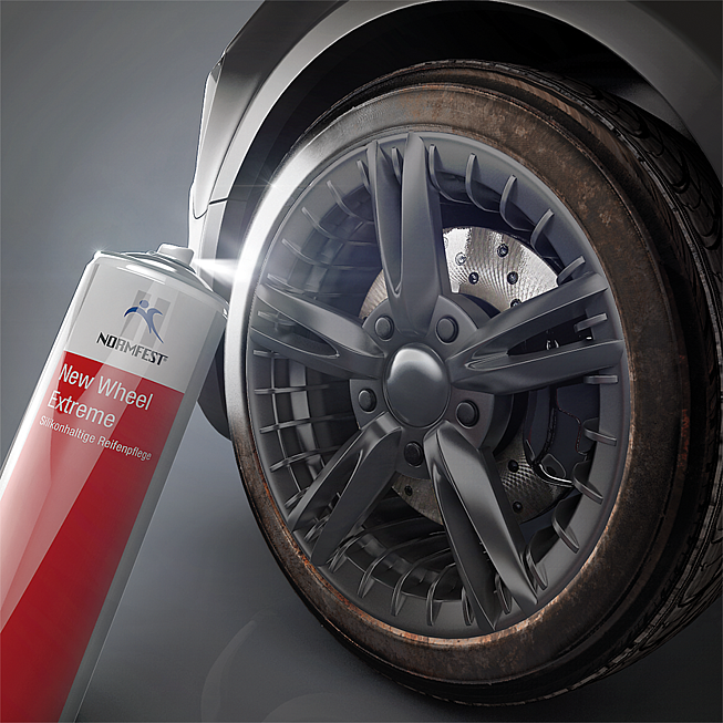 P&eacute;če o pneu s obsahem silikonu New Wheel Extreme