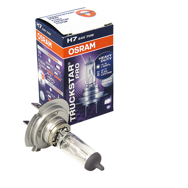 Žárovka 24V H7 OSRAM Truckstar Pro HDLL