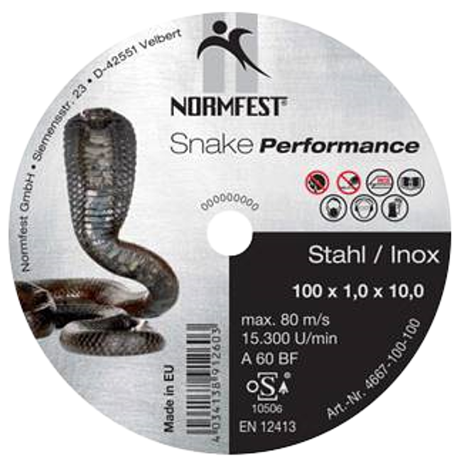 Řezný kotouč Snake Performance