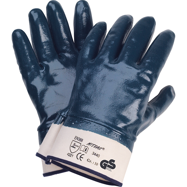 Nitrilové ochranné rukavice "NIBLUE"