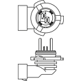 Žárovka světlometu HB3 12V 60W