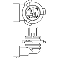 Žárovka světlometu HB4 12W 51W