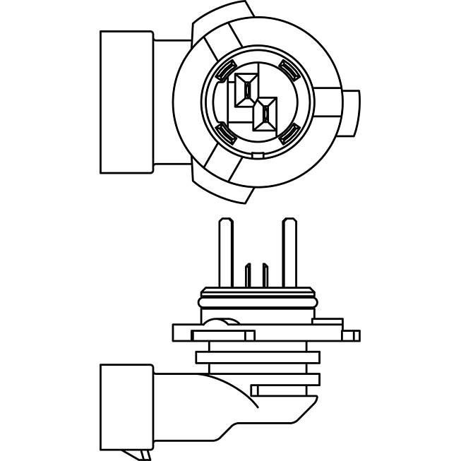 Ž&aacute;rovka světlometu HB3 12V 60W