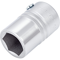 HAZET Nástrčná hlavice 1000-22 ∙ 3/4 palce (20 mm) čtyřhran dutý ∙ Profil vnější šestihran ∙ Velikost 22 mm