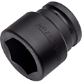HAZET Nástrčná hlavice pro rázový a strojový utahovák 1000S-34 ∙ 3/4 palce (20 mm) čtyřhran dutý ∙ Profil vnější šestihran ∙ Velikost 34 mm