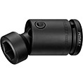 HAZET Kloubová nástrčná hlavice pro rázový a strojový utahovák 1000SG-22 ∙ 3/4 palce (20 mm) čtyřhran dutý ∙ Profil vnější šestihran ∙ Velikost 22 mm