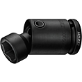 HAZET Kloubová nástrčná hlavice pro rázový a strojový utahovák 1000SG-24 ∙ 3/4 palce (20 mm) čtyřhran dutý ∙ Profil vnější šestihran ∙ Velikost 24 mm