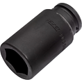HAZET Nástrčná hlavice pro rázový a strojový utahovák 1000SLG-36 ∙ 3/4 palce (20 mm) čtyřhran dutý ∙ Profil vnější šestihran ∙ Velikost 36 mm