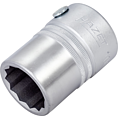 HAZET Nástrčná hlavice 1000Z-24 ∙ 3/4 palce (20 mm) čtyřhran dutý ∙ Profil vnější dvojitý šestihran ∙ Velikost 24 mm