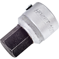 HAZET Nástrčná hlavice 1010-22 ∙ 3/4 palce (20 mm) čtyřhran dutý ∙ Profil vnitřní šestihran ∙ Velikost 22 mm