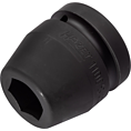 HAZET Nástrčná hlavice pro rázový a strojový utahovák 1100S-24 ∙ 1 palec (25 mm) čtyřhran dutý ∙ Profil vnější šestihran ∙ Velikost 24 mm