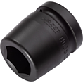 HAZET Nástrčná hlavice pro rázový a strojový utahovák 1100S-30 ∙ 1 palec (25 mm) čtyřhran dutý ∙ Profil vnější šestihran ∙ Velikost 30 mm
