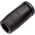 HAZET Nástrčná hlavice pro rázový a strojový utahovák 1100SLG-30 ∙ 1 palec (25 mm) čtyřhran dutý ∙ Profil vnější šestihran ∙ Velikost 30 mm