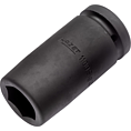HAZET Nástrčná hlavice pro rázový a strojový utahovák 1100SLG-32 ∙ 1 palec (25 mm) čtyřhran dutý ∙ Profil vnější šestihran ∙ Velikost 32 mm