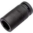 HAZET Nástrčná hlavice pro rázový a strojový utahovák 1100SLG-36 ∙ 1 palec (25 mm) čtyřhran dutý ∙ Profil vnější šestihran ∙ Velikost 36 mm