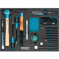 HAZET Univerzální sada 163-143/18N ∙ Profil vnější šestihran ∙ 17-dílný ∙ 0,5 x 23 ∙ 10 x 11 ∙ 6 – 7