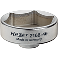 HAZET Klíč na filtry Ad-Blue® 2168-46 ∙ 3/8 palce (10 mm) čtyřhran dutý ∙ Profil vnější šestihran ∙ Velikost 46 mm