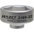 HAZET Klíč na olejové filtry 2169-32 ∙ 3/8 palce (10 mm) čtyřhran dutý ∙ Profil vnější šestihran ∙ Velikost 32 mm