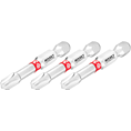 HAZET Bit 2215NSLG-PH3/3 ∙ 1/4 palce (6,3 mm) šestihran masivní ∙ Křížový profil PH ∙ 3-dílný ∙ Velikost PH3