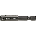 HAZET Adaptér 2238-1 ∙ 1/4 palce (6,3 mm) šestihran masivní ∙ 1/4 palce (6,3 mm) čtyřhran masivní ∙ Délka: 50 mm