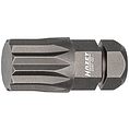 HAZET Bit 2597-02 ∙ 5/16 palce (8 mm) šestihran masivní ∙ Vnitřní ozubený profil XZN ∙ Velikost M10
