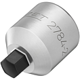 HAZET Nástrčná hlavice pro brzdové třmeny 2784-2 ∙ 3/8 palce (10 mm) čtyřhran dutý ∙ Profil vnitřní šestihran ∙ Velikost 6 mm