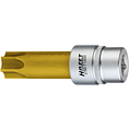 HAZET Přestavovač vačkových hřídelů nástrčná hlavice ∙ s otvorem 2788-T100H ∙ 1/2 palce (12,5 mm) čtyřhran dutý ∙ Profil Tamper Resistant TORX® ∙ Velikost T100H