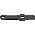 HAZET Rázový očkový klíč ∙ se 2 nárazovými plochami 2872-E24 ∙ 3/4 palce (20 mm) čtyřhran dutý ∙ Vnější profil TORX® ∙ Velikost E24