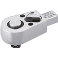 HAZET Nástrčná přepínací ráčna 6402-1S ∙ 9 x 12 mm nástrčný čtyřhran masiv ∙ 3/8 palce (10 mm) čtyřhran masivní ∙ Délka: 61 mm