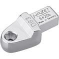 HAZET Nástrčný držák bitů 6420B ∙ 9 x 12 mm nástrčný čtyřhran masiv ∙ 1/4 palce (6,3 mm) šestihran dutý ∙ Délka: 40,5 mm