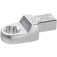 HAZET Nástrčný očkový klíč 6609C-E14 ∙ 9 x 12 mm nástrčný čtyřhran masiv ∙ Vnější profil TORX® ∙ Velikost E14