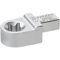 HAZET Nástrčný očkový klíč 6609C-E16 ∙ 9 x 12 mm nástrčný čtyřhran masiv ∙ Vnější profil TORX® ∙ Velikost E16