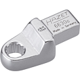 HAZET Nástrčný očkový klíč 6630C-8 ∙ 9 x 12 mm nástrčný čtyřhran masiv ∙ Vnější dvojitý šestihran trakční profil ∙ Velikost 8 mm
