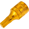 HAZET Nástrčná hlavice 8502-T30 ∙ 1/4 palce (6,3 mm) čtyřhran dutý ∙ Vnitřní profil TORX® ∙ Velikost T30