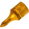 HAZET Nástrčná hlavice 8506-PH1 ∙ 1/4 palce (6,3 mm) čtyřhran dutý ∙ Křížový profil PH ∙ Velikost PH1