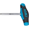 HAZET Nástrčná rukojeť s T-rukojetí 866-4 ∙ 1/4 palce (6,3 mm) čtyřhran masivní ∙ 134 mm