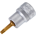 HAZET Nástrčná hlavice 8802-T20 ∙ 3/8 palce (10 mm) čtyřhran dutý ∙ Vnitřní profil TORX® ∙ Velikost T20