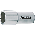 HAZET Nástrčná hlavice pro zapalovací svíčky 880MGT ∙ 3/8 palce (10 mm) čtyřhran dutý ∙ Profil vnější šestihran ∙ Velikost 20,8 mm ∙ 13/16″