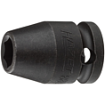 HAZET Nástrčná hlavice pro rázový a strojový utahovák 880S-8 ∙ 3/8 palce (10 mm) čtyřhran dutý ∙ Trakční profil vnější šestihran ∙ Velikost 8 mm