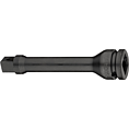 HAZET Prodloužení pro rázový, strojový utahovák 9005S-5 ∙ 1/2 palce (12,5 mm) čtyřhran dutý ∙ 1/2 palce (12,5 mm) čtyřhran masivní ∙ Délka: 130 mm