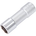 HAZET Nástrčná hlavice pro zapalovací svíčky 900AKF ∙ 1/2 palce (12,5 mm) čtyřhran dutý ∙ Profil vnější šestihran ∙ Velikost 16 mm ∙ 5/8″