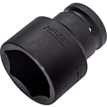 HAZET Nástrčná hlavice pro rázový a strojový utahovák 900S-30 ∙ 1/2 palce (12,5 mm) čtyřhran dutý ∙ Trakční profil vnější šestihran ∙ Velikost 30 mm