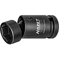 HAZET Kloubová nástrčná hlavice pro rázový a strojový utahovák 900SG-19 ∙ 1/2 palce (12,5 mm) čtyřhran dutý ∙ Trakční profil vnější šestihran ∙ Velikost 19 mm