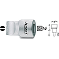 HAZET Nástrčná hlavice 980-2X13 ∙ 1/2 palce (12,5 mm) čtyřhran dutý ∙ Plochý profil ∙ Velikost 2 x 13 mm