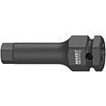 HAZET Nástrčná hlavice pro rázový, strojový utahovák 985S-14LG ∙ 1/2 palce (12,5 mm) čtyřhran dutý ∙ Profil vnitřní šestihran ∙ Velikost 14 mm