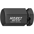 HAZET Nástrčná hlavice pro rázový, strojový utahovák 985S-24 ∙ 1/2 palce (12,5 mm) čtyřhran dutý ∙ Profil vnitřní šestihran ∙ Velikost 24 mm