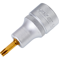 HAZET Nástrčná hlavice 992-T25 ∙ 1/2 palce (12,5 mm) čtyřhran dutý ∙ Vnitřní profil TORX® ∙ Velikost T25