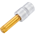 HAZET Nástrčná hlavice 992LG-T60 ∙ 1/2 palce (12,5 mm) čtyřhran dutý ∙ Vnitřní profil TORX® ∙ Velikost T60