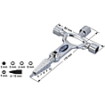 VIGOR Staveništní klíč ∙ MasterKey ∙ stavba ∙ V4228 ∙ d x š: 170 mm x 80 mm